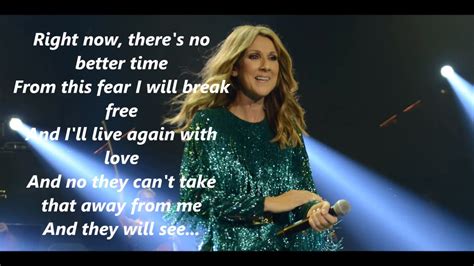 you can take this from me celine|Céline Dion – I Surrender Lyrics .